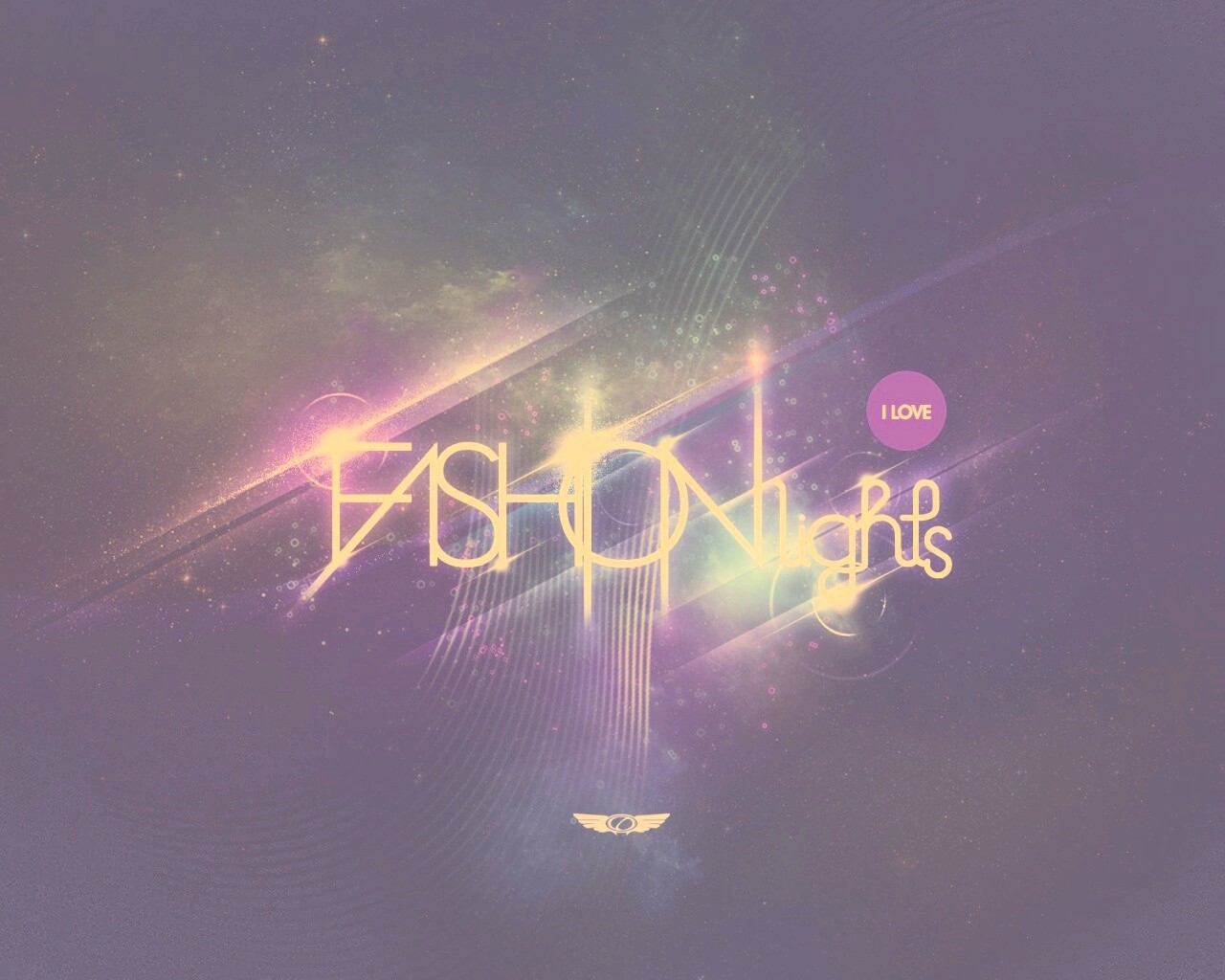 I love fashion lights обои