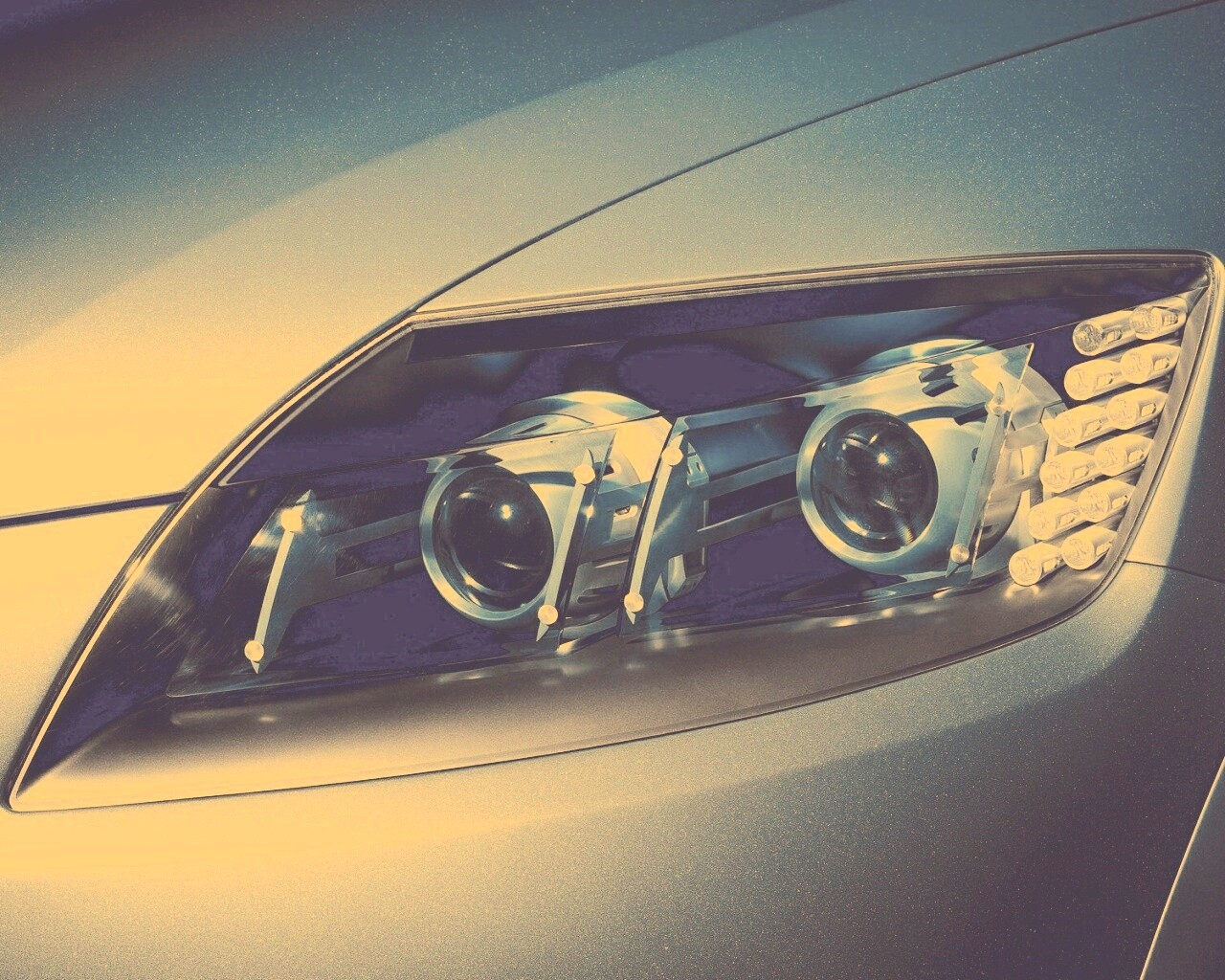 Глазастая фара обои