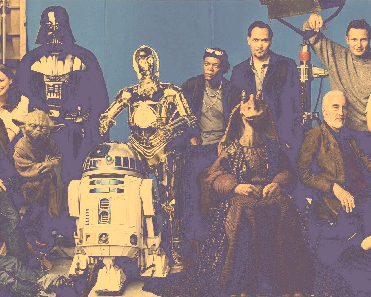 Актерский состав Звездных Воин обои