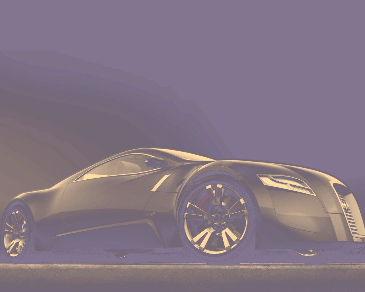 Концепт Audi R Zero обои