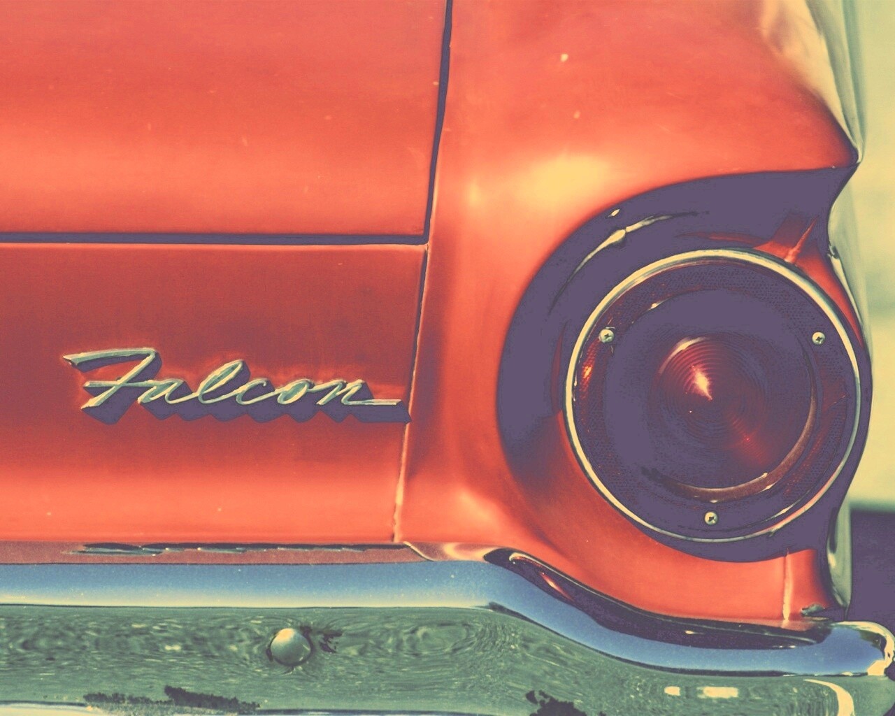 Зад  автомобиля Ford Falcon обои