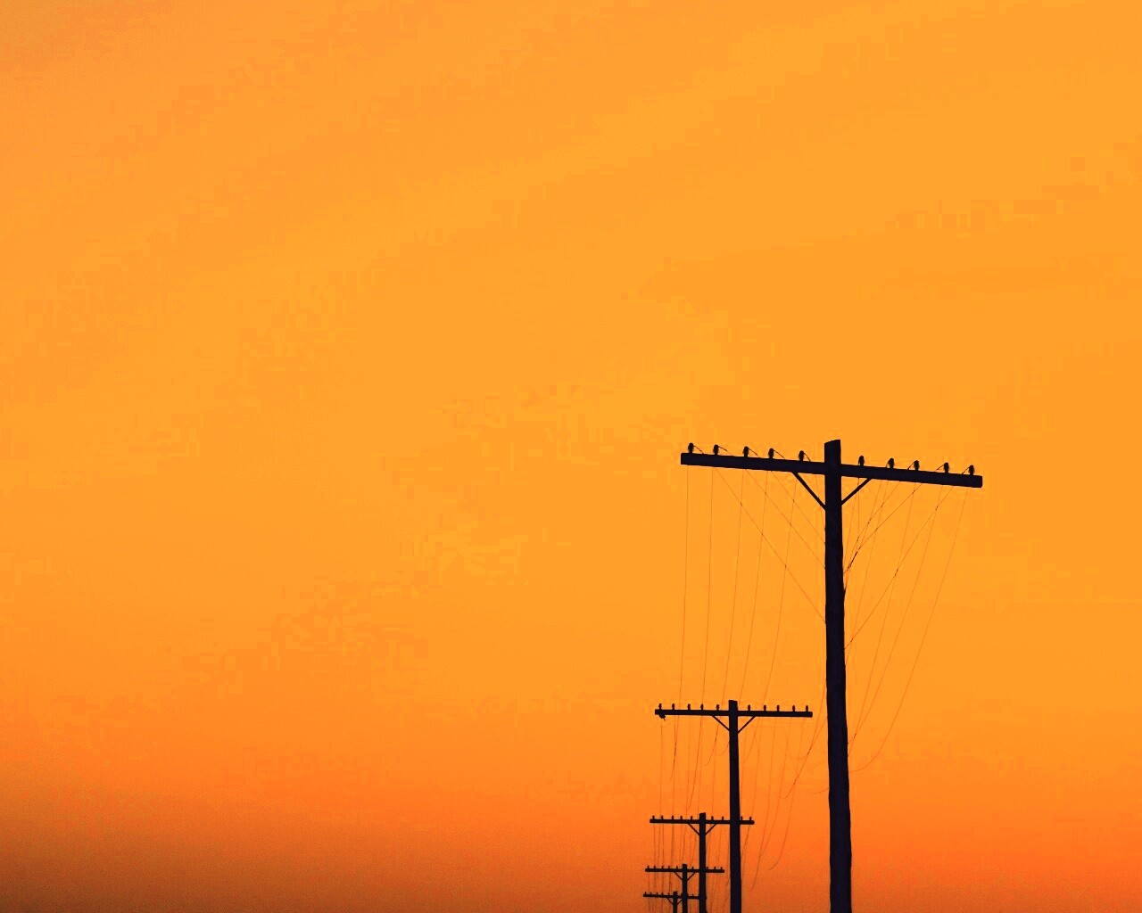 Конец проводов обои