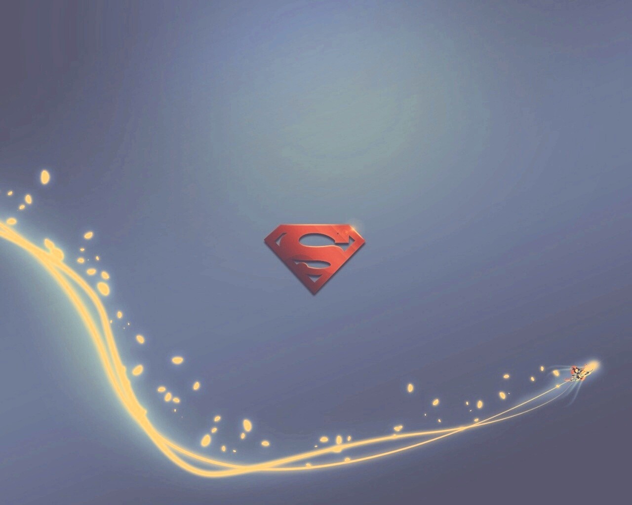 Значек Супермена обои
