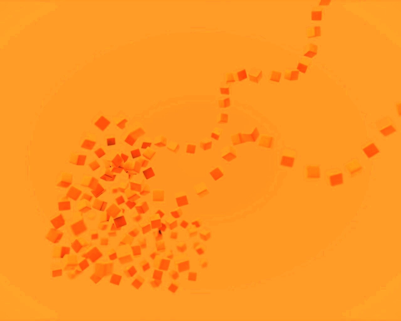 Сердце из кубиков обои