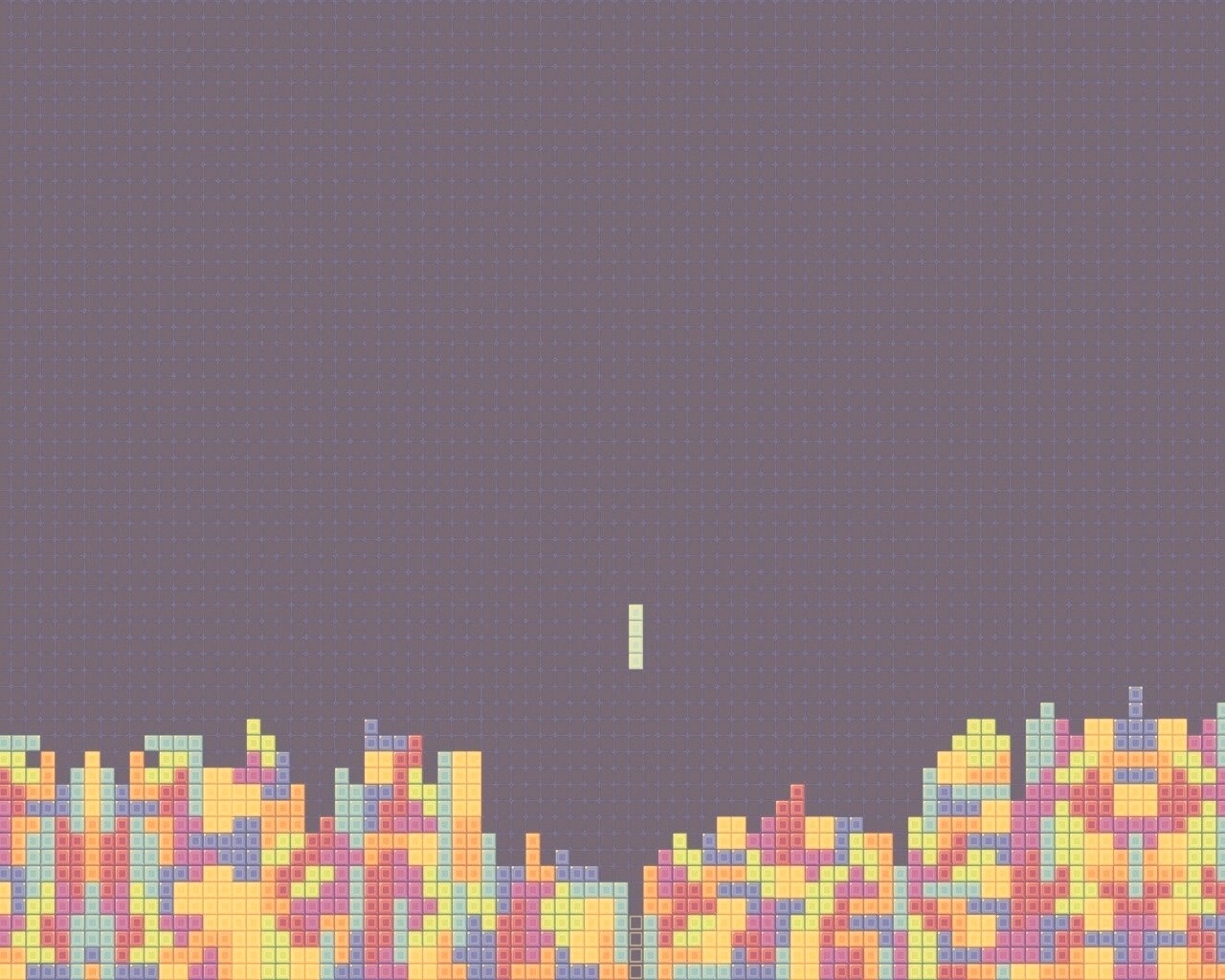 Гигантский тетрис обои