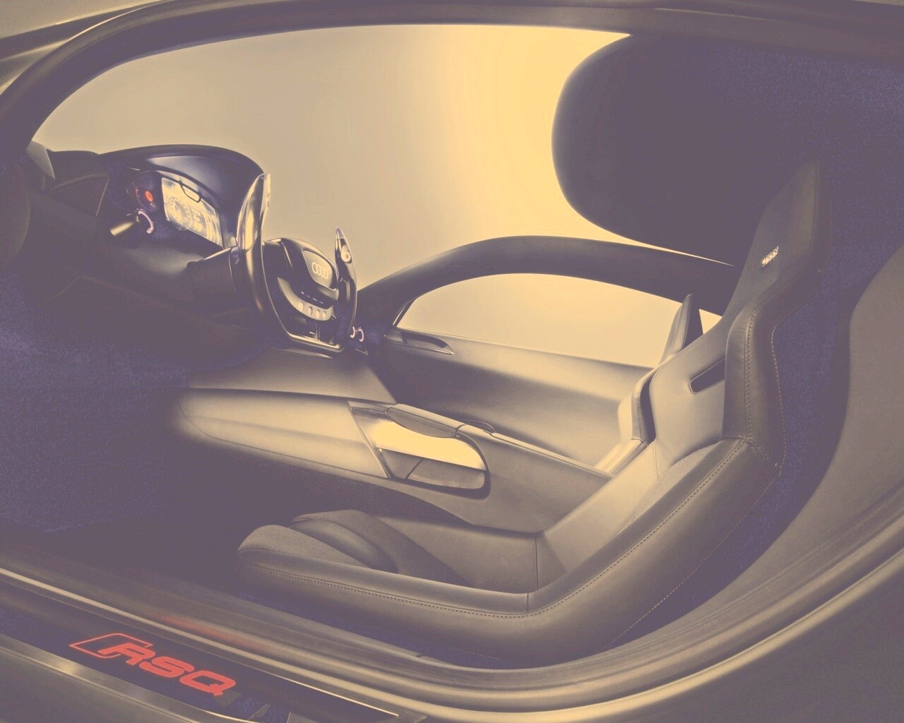 В салоне концепта Audi RSQ обои