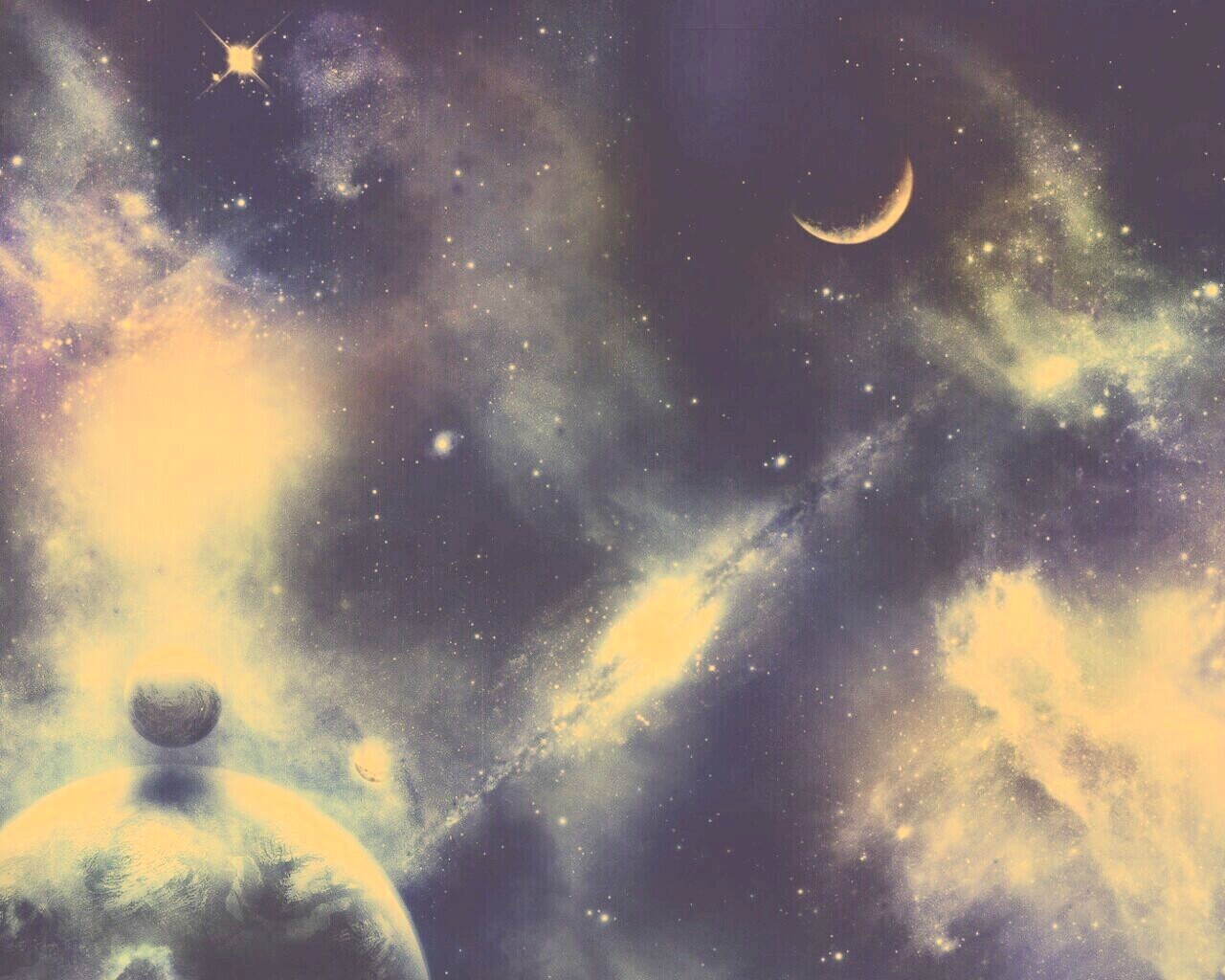 Галактика обои