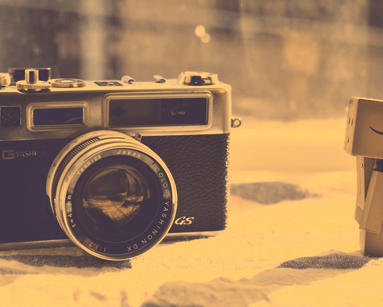 Данбо и ретро фотик обои