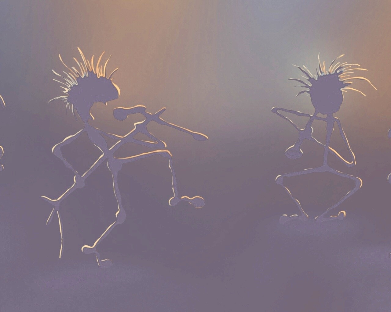 Фигурки музыкантов обои