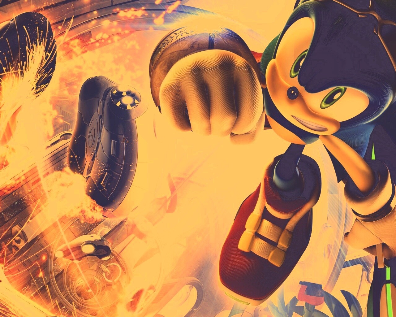 Sonic Riders обои