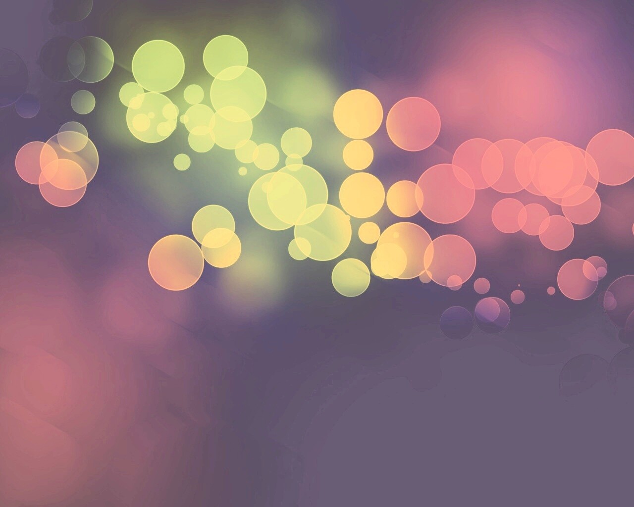 Разноцветные круги света обои