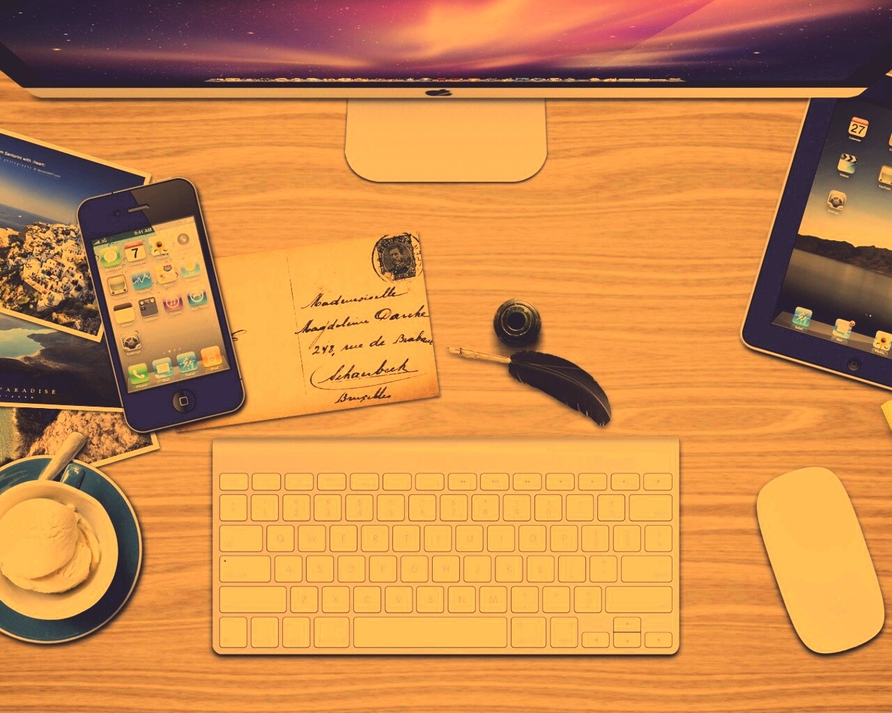 Мечта яблочника обои