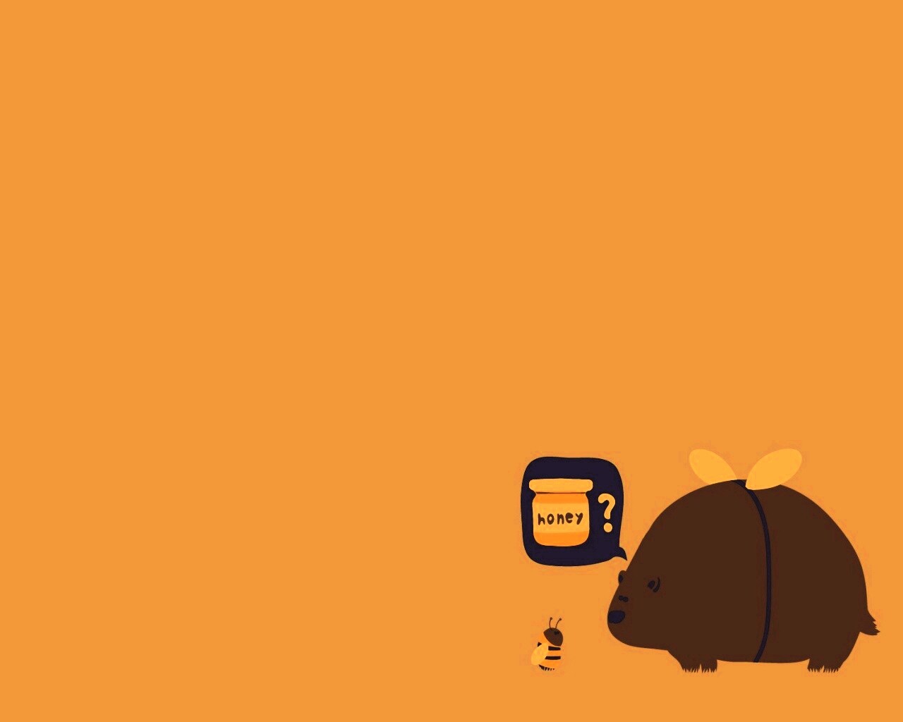 Мёд есть? обои