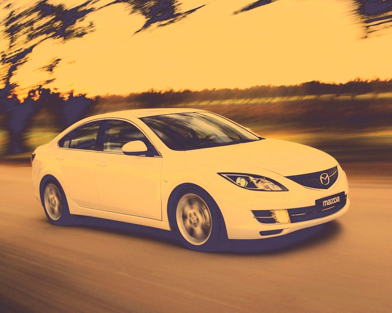 Мазда 6 обои