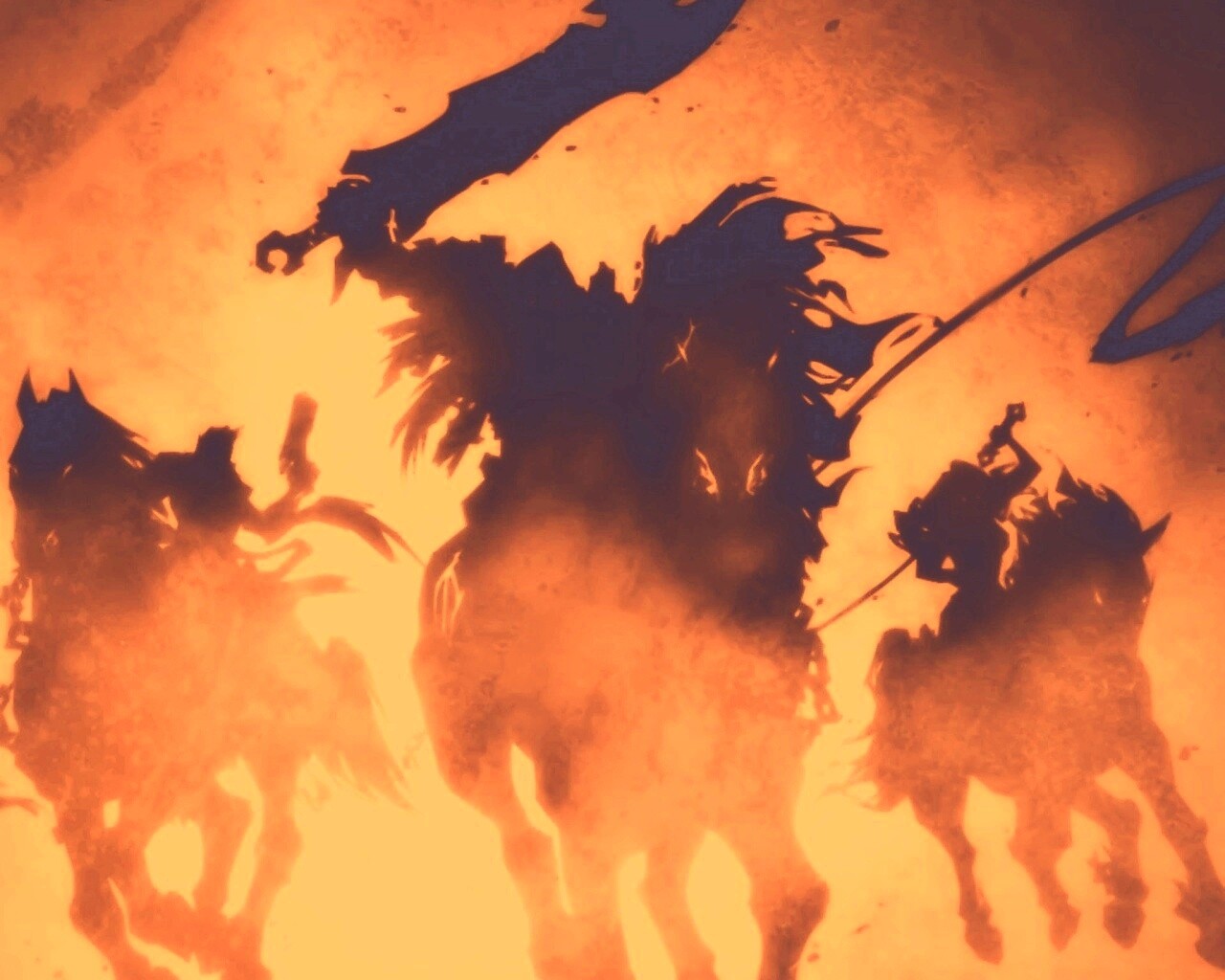 Всадники смерти обои