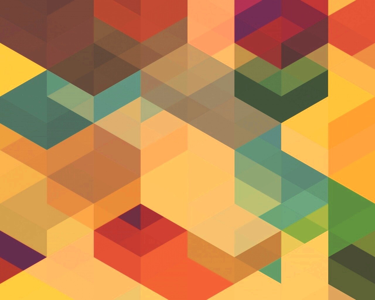Разноцветные параллелограммы обои