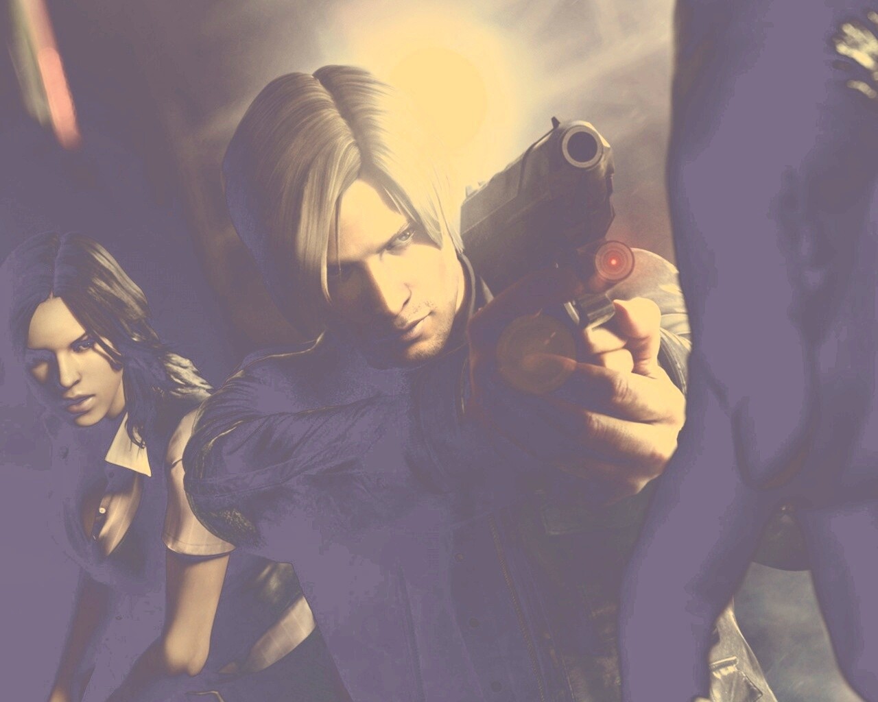 Протагонисты Resident Evil обои