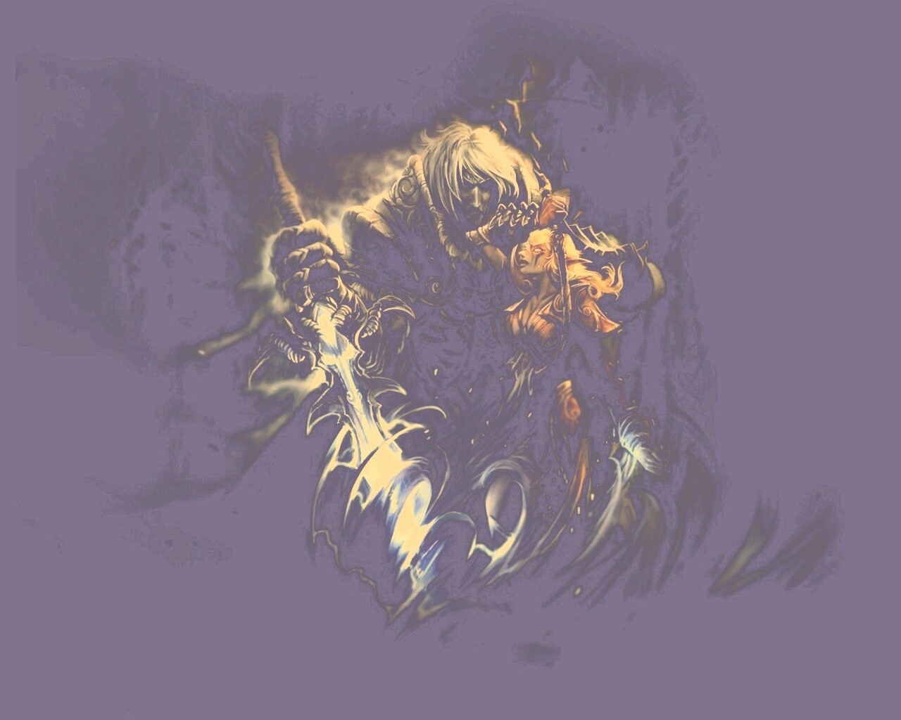 Ледяной клинок обои