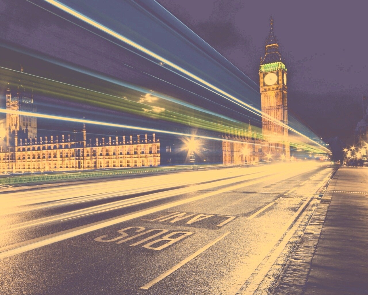 Ночной лондон обои