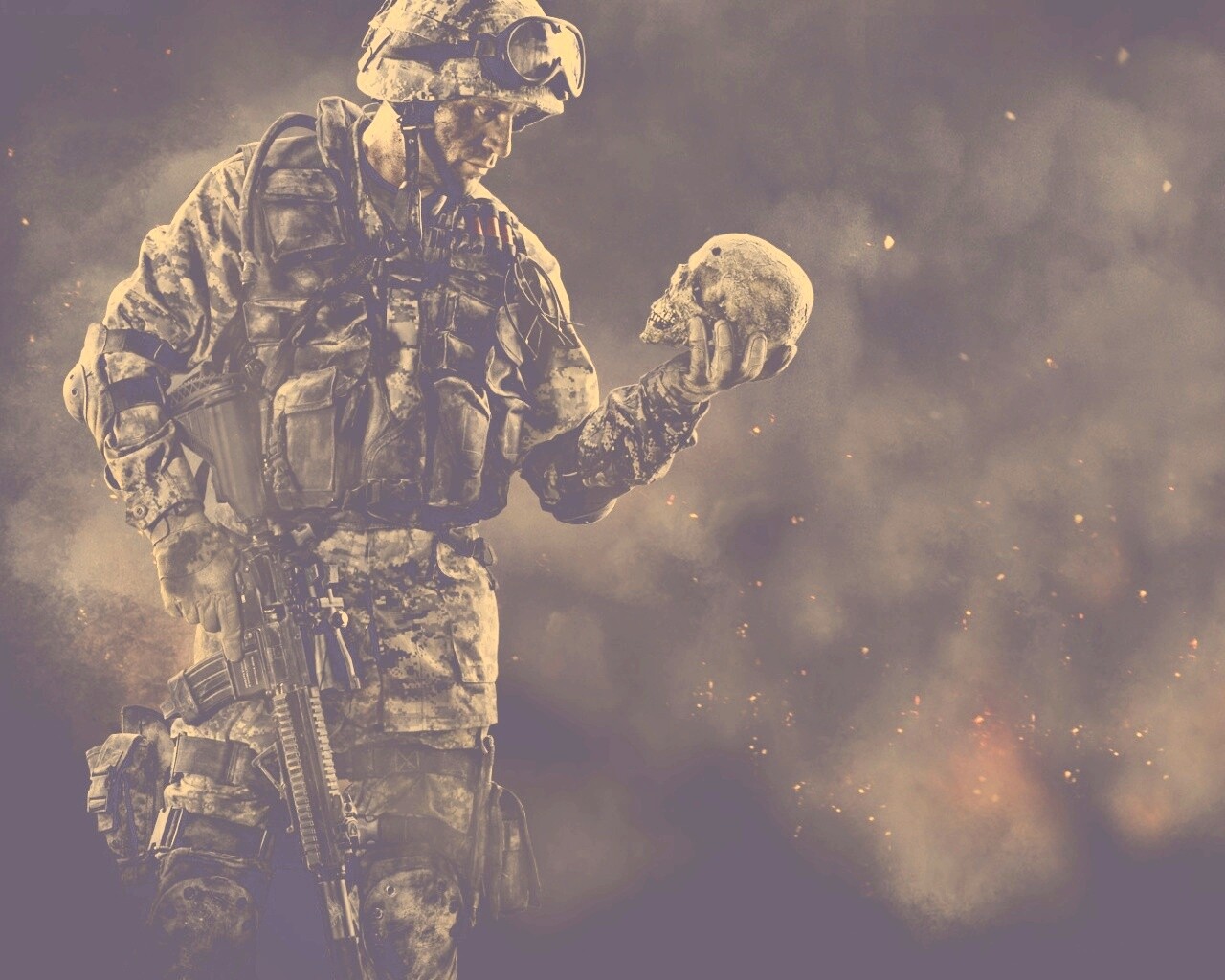 Солдат из Warface обои