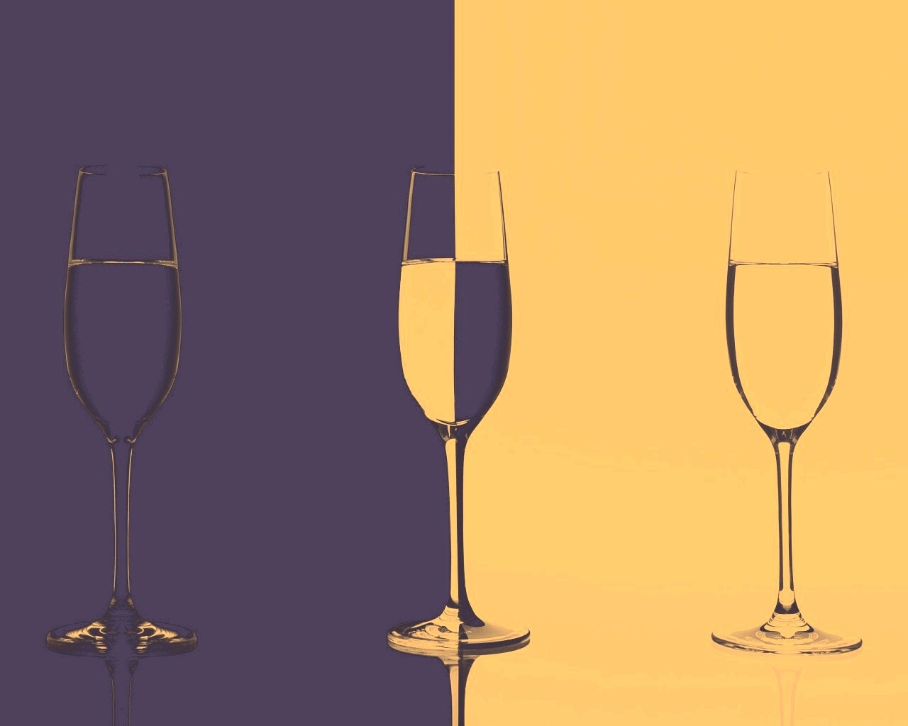 Бокалы обои