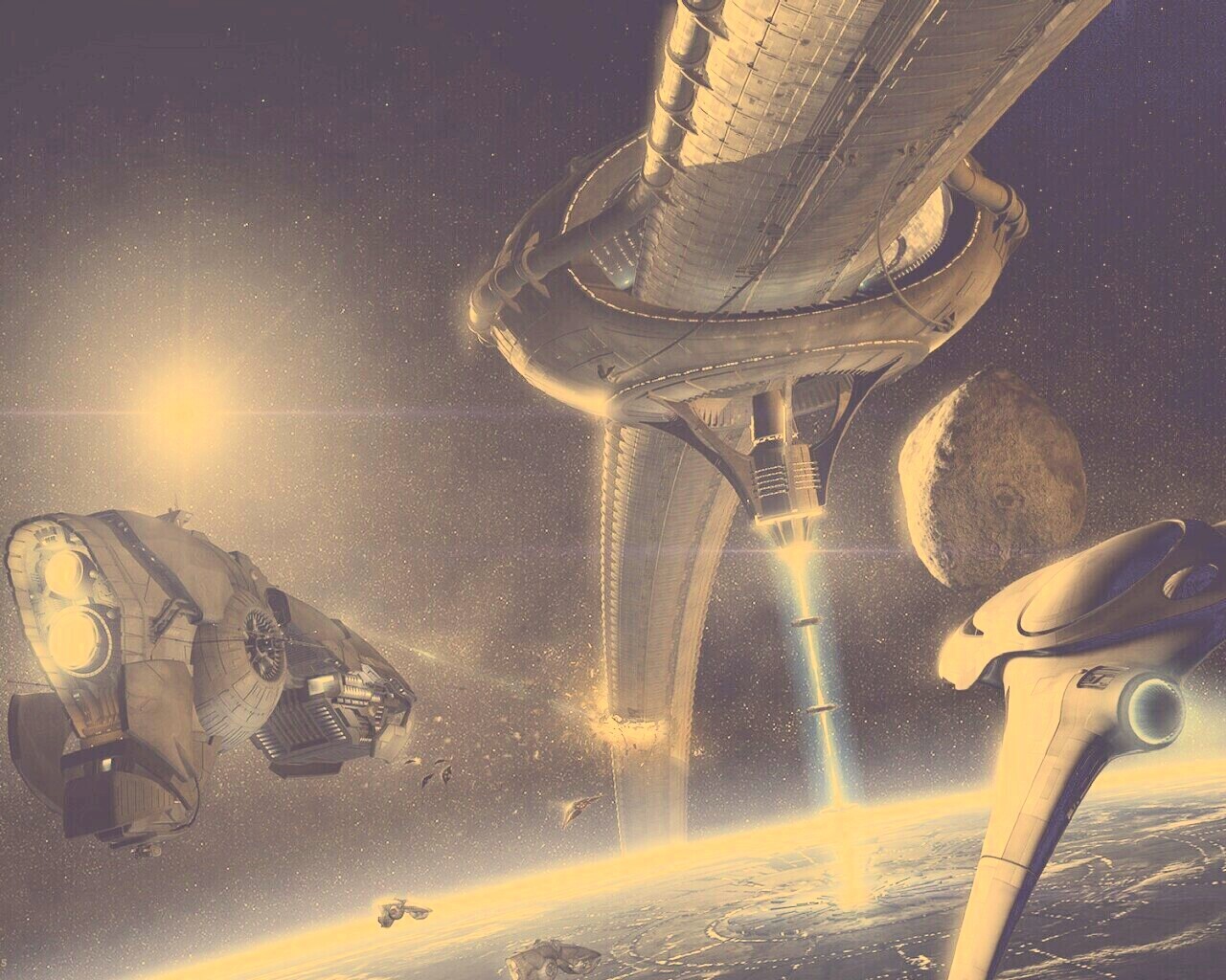 На орбите обои