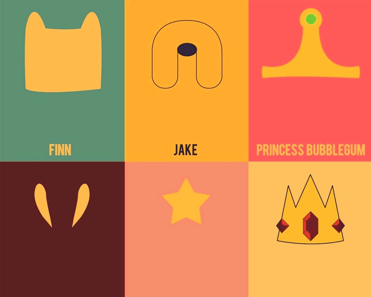 Время приключений схематично обои