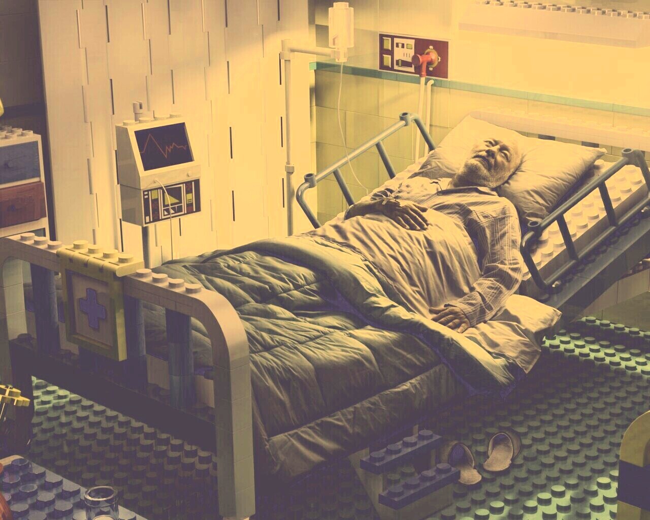 Лего больница обои