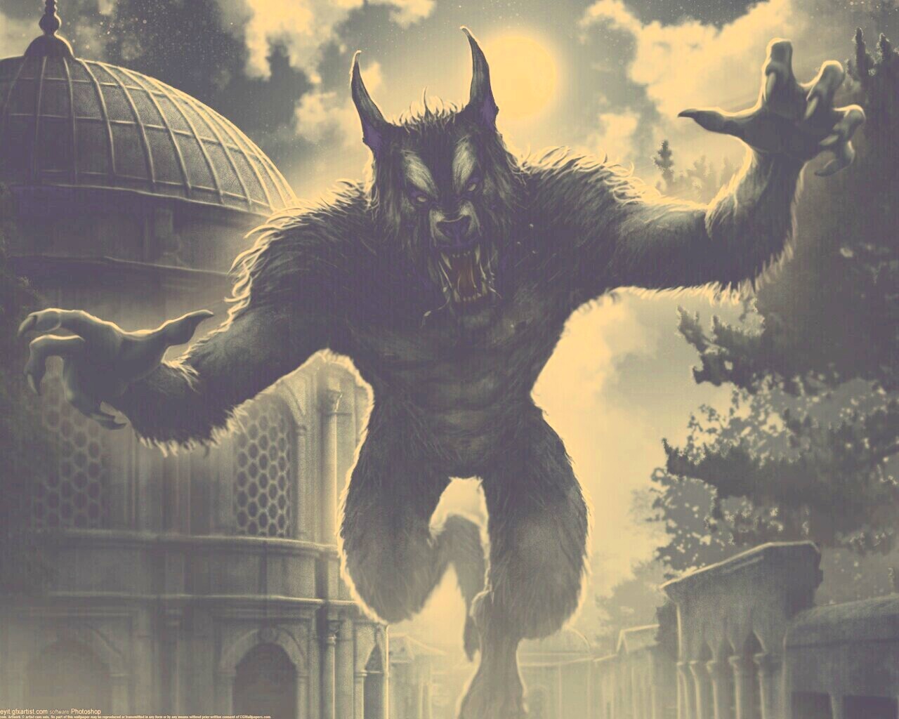 Оборотень обои