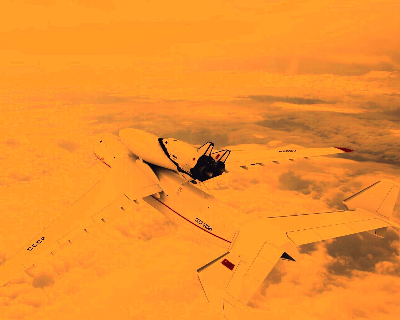 Грузовой самолёт обои