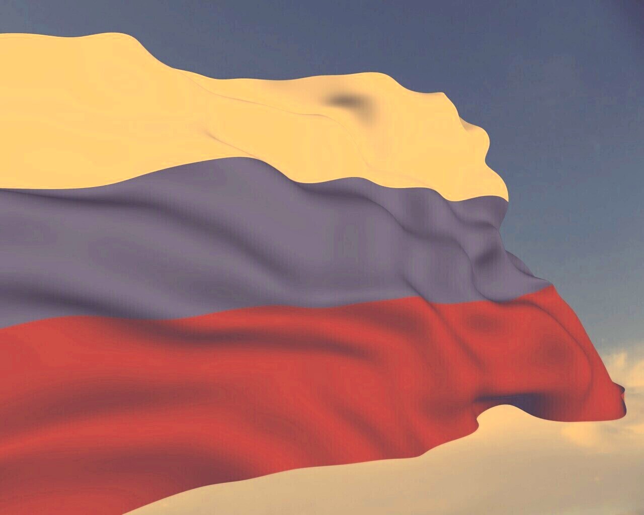 Флаг России обои