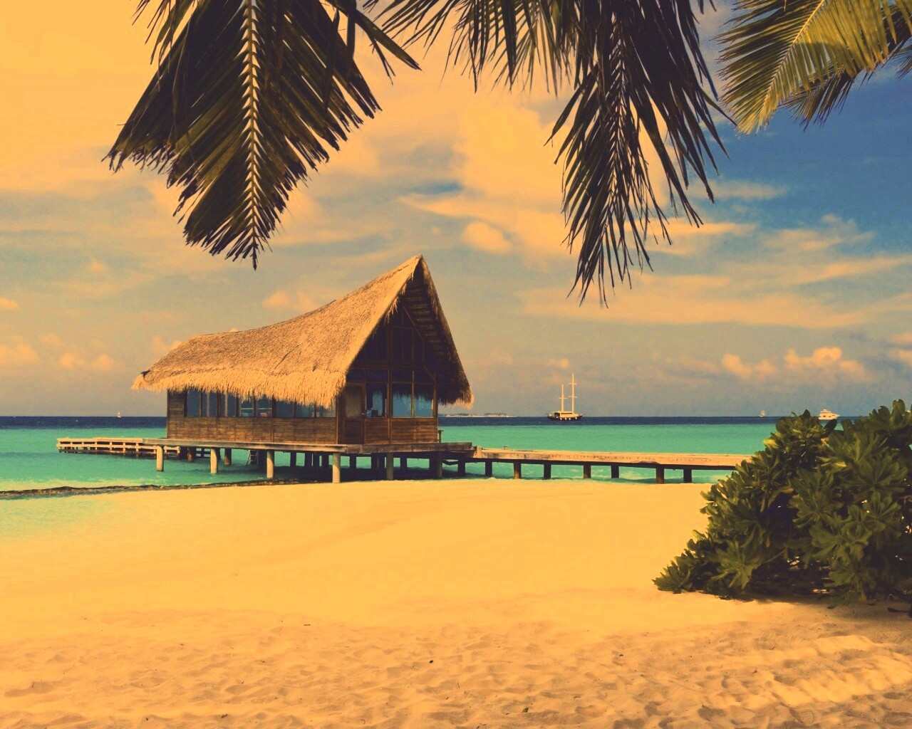 Бунгало обои