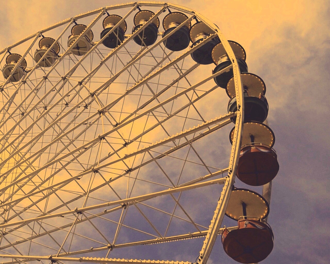 Колесо обозрения обои