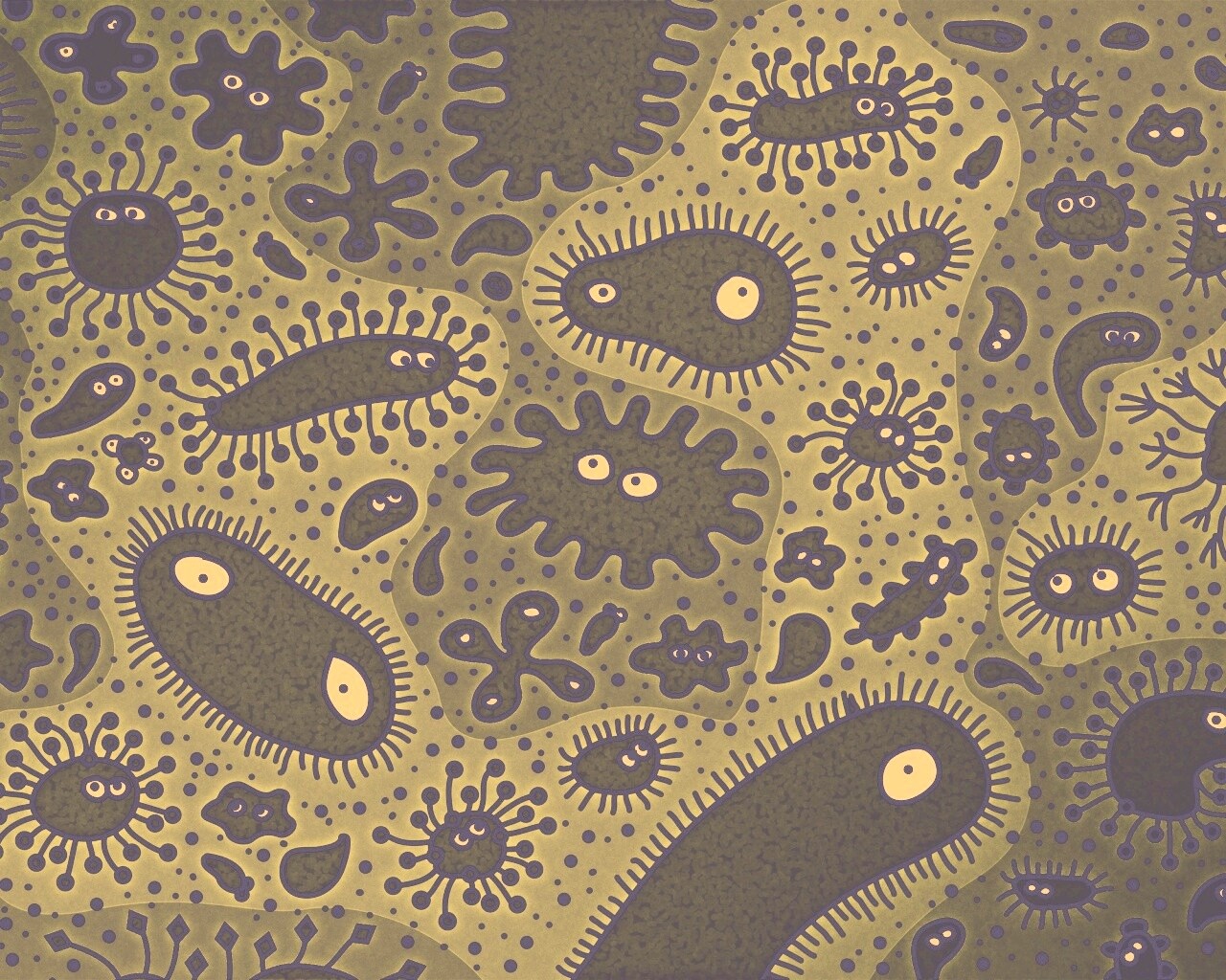 Микроорганизмы обои