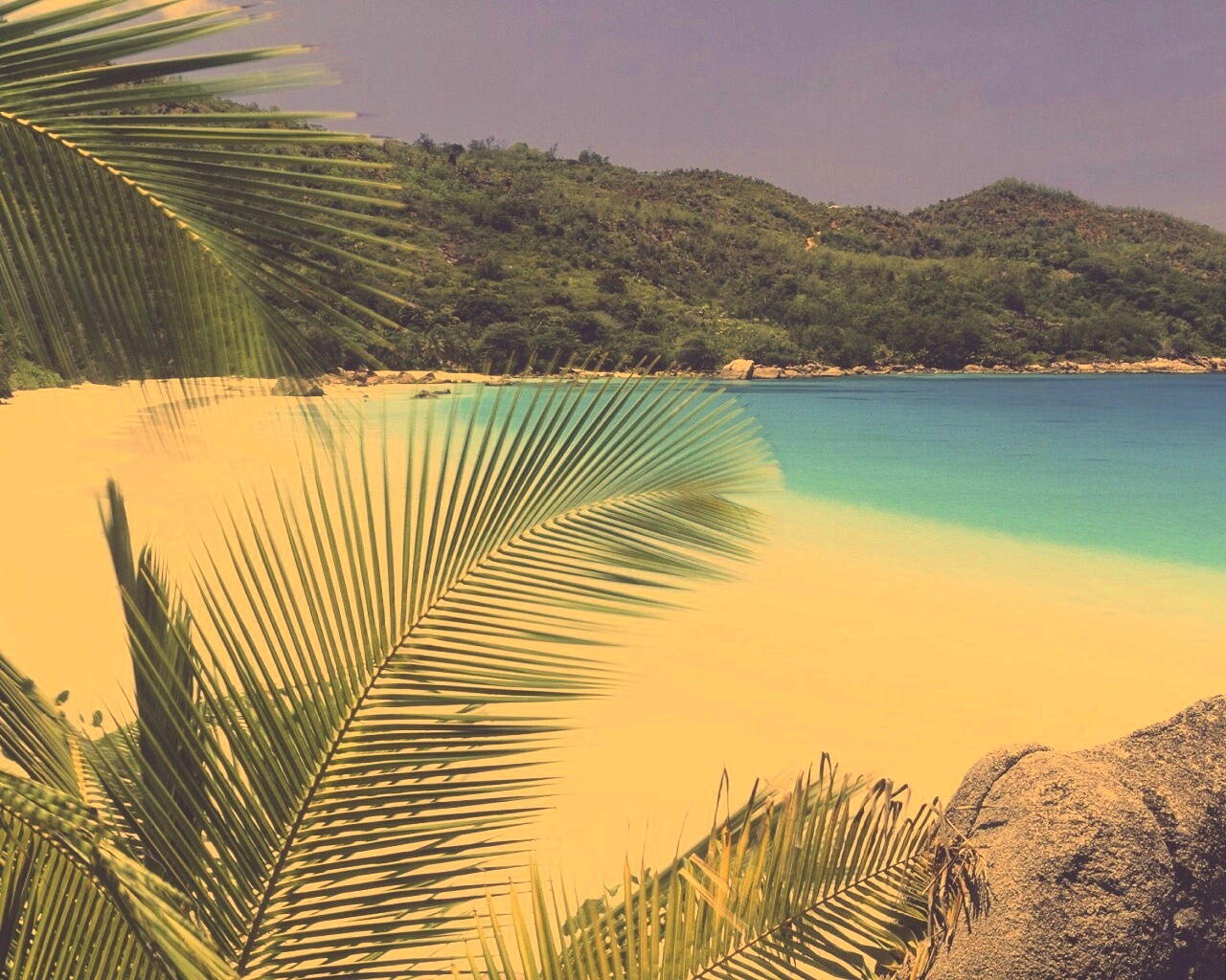 Лазурная лагуна обои