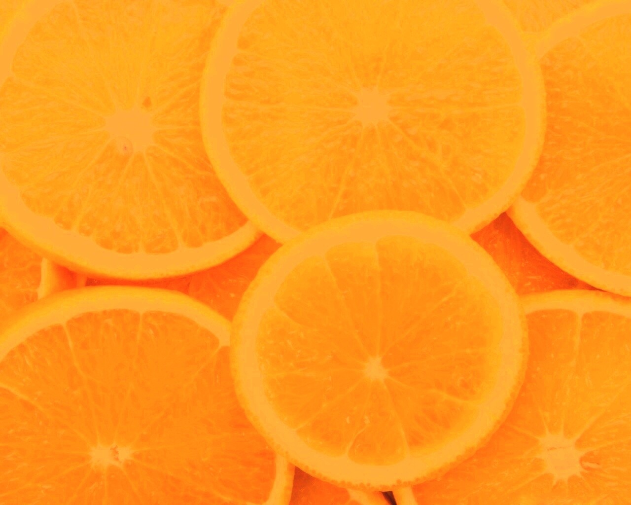 Апельсиновые дольки обои