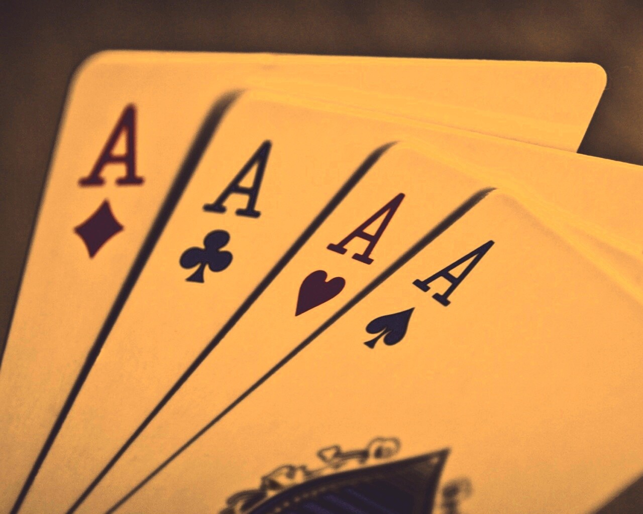 Четыре туза обои