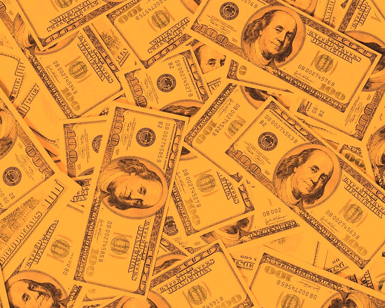 Доллары обои