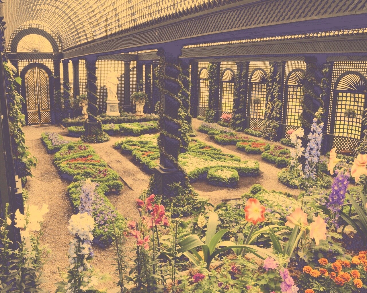 Оранжерея обои