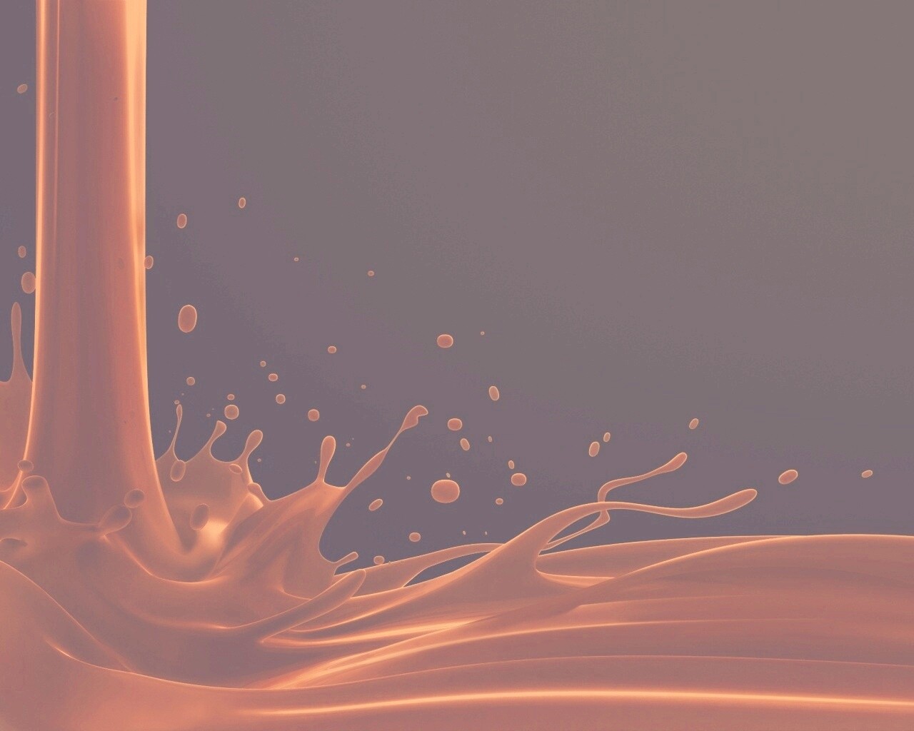 Красный всплеск обои