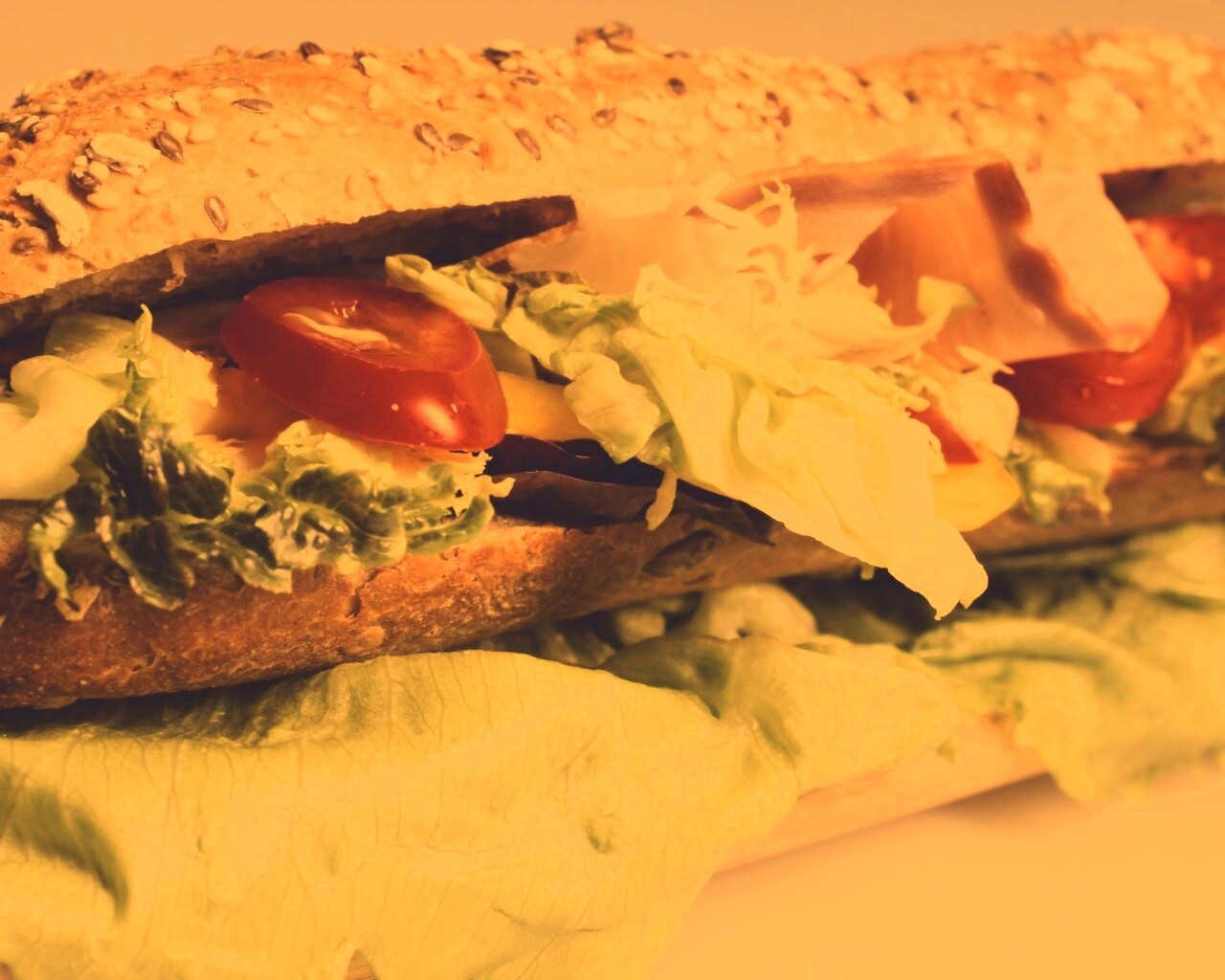 Вкусный сэндвич обои