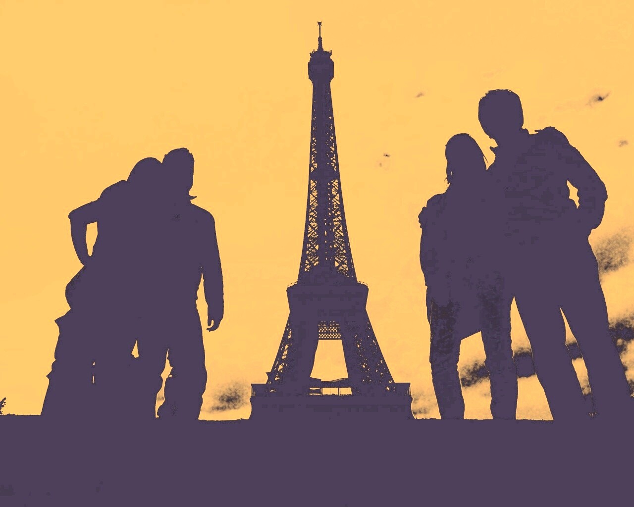 Париж обои