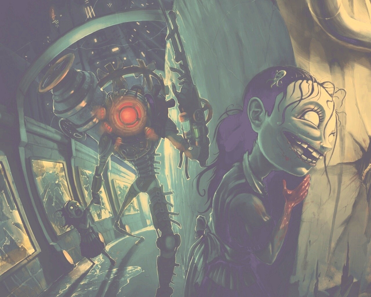 Фанарт Bioshock обои