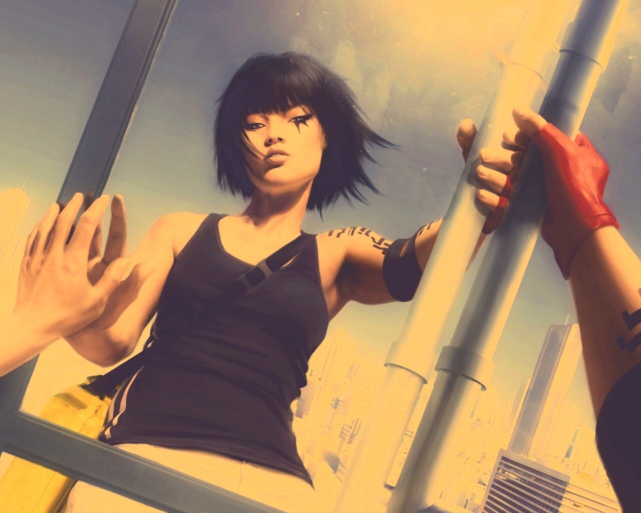 Faith из Mirrors Edge обои