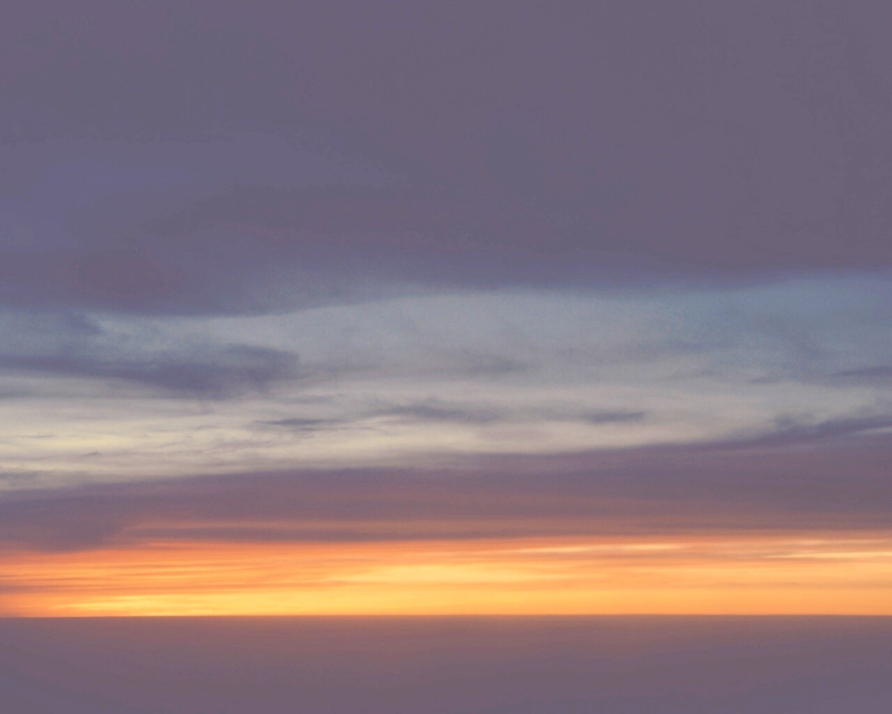 Закатное небо обои