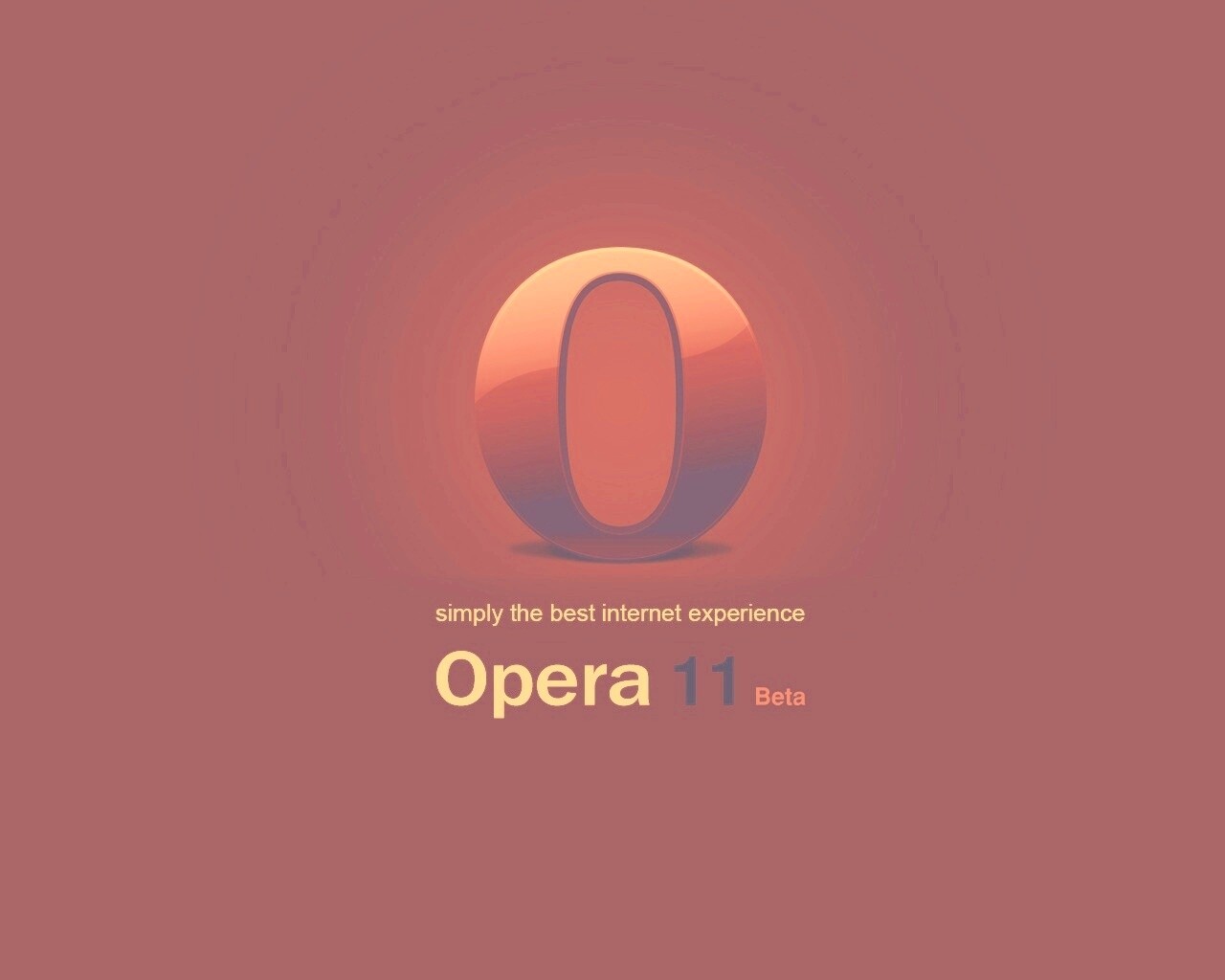Opera 11 обои