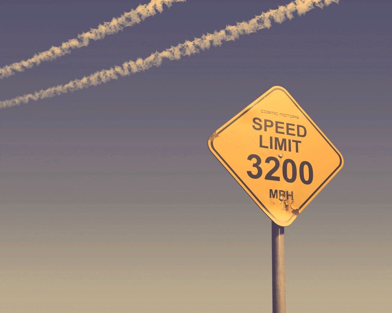 Знак ограничения скорости обои