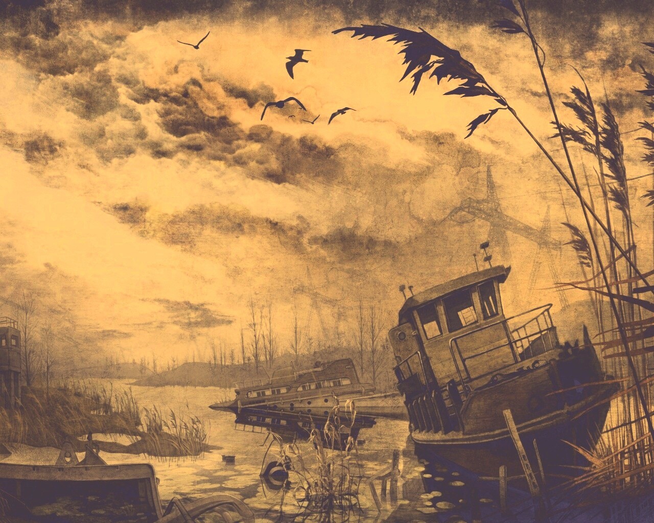 Вселенная сталкера обои