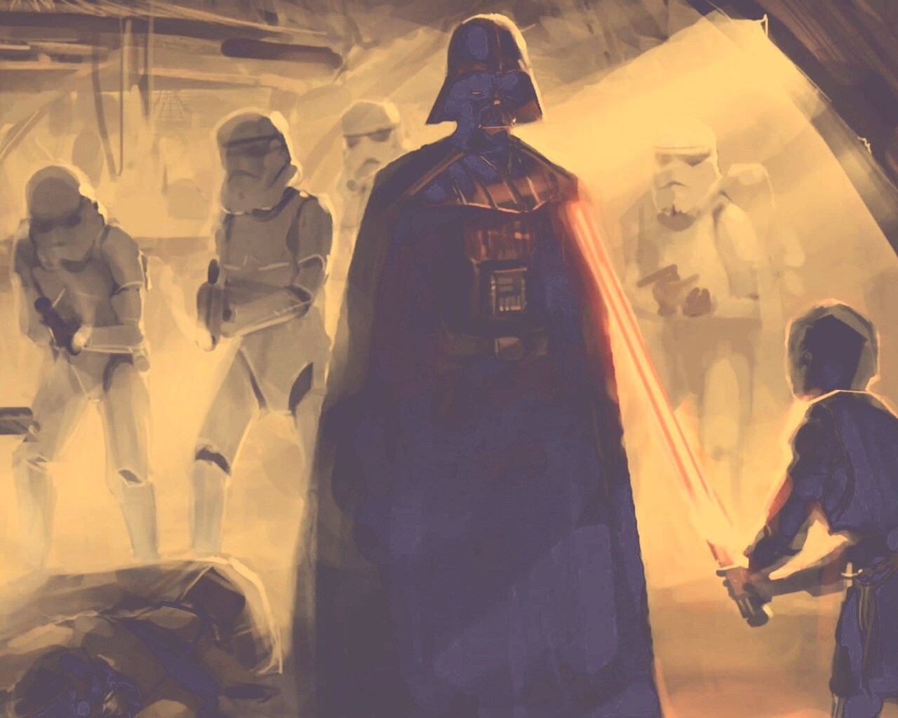 Эпизод Звездных Войн обои