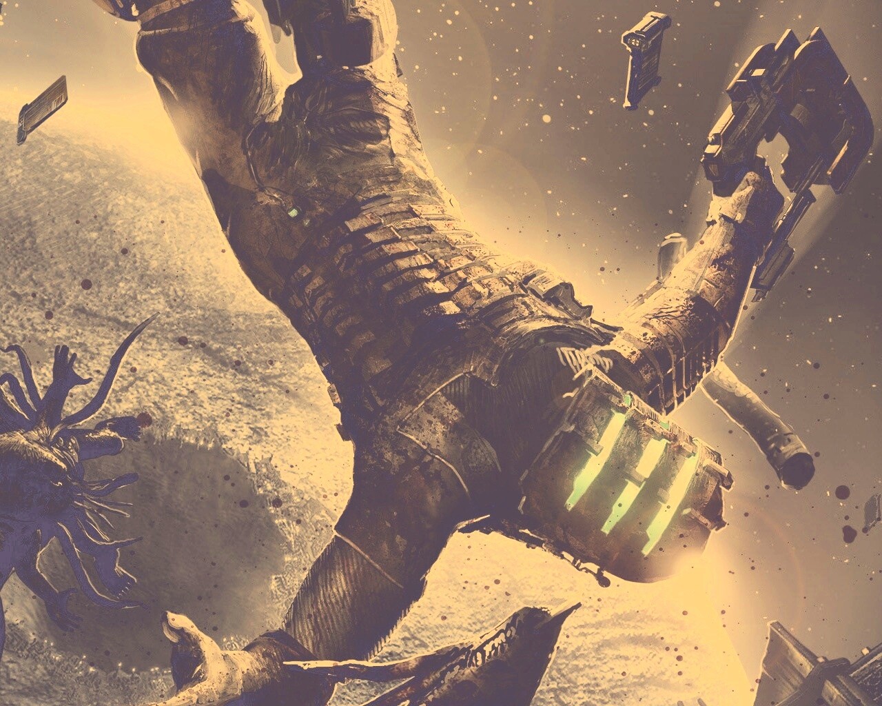 Айзек в космосе обои